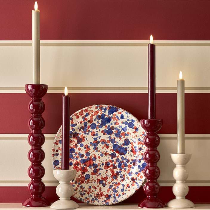 Addison Ross Cherry Wax LED Candles - Set of 2