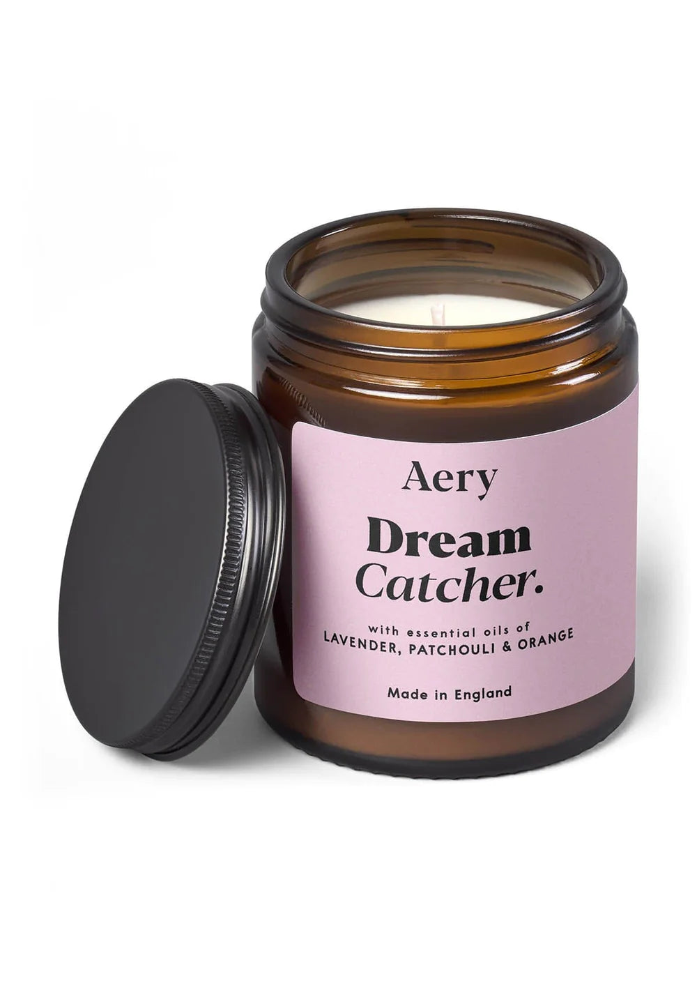 Aery Dream Catcher Scented Jar Candle - Lavender, Patchouli & Orange