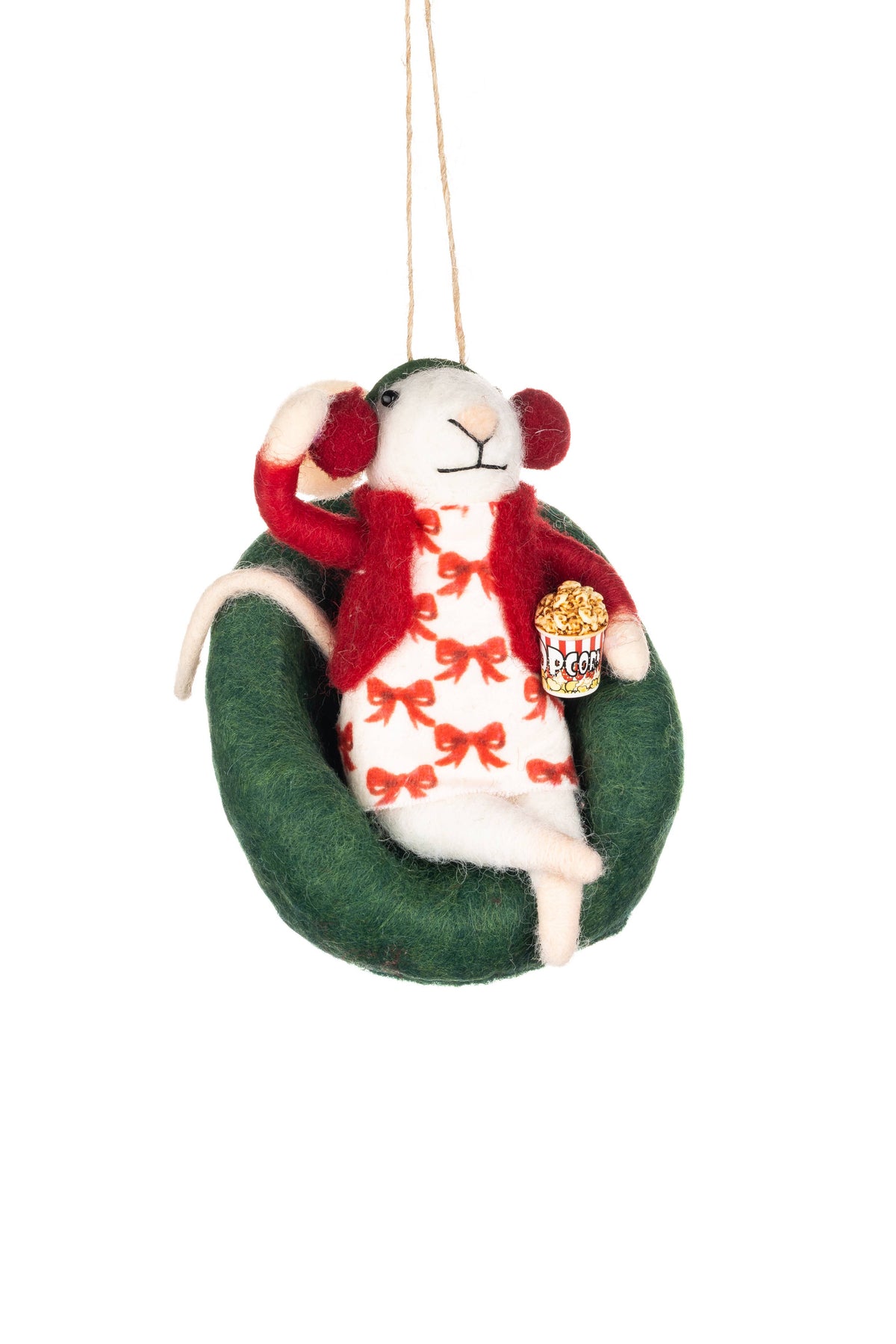 Chillaxing to Tunes Mouse Decoration