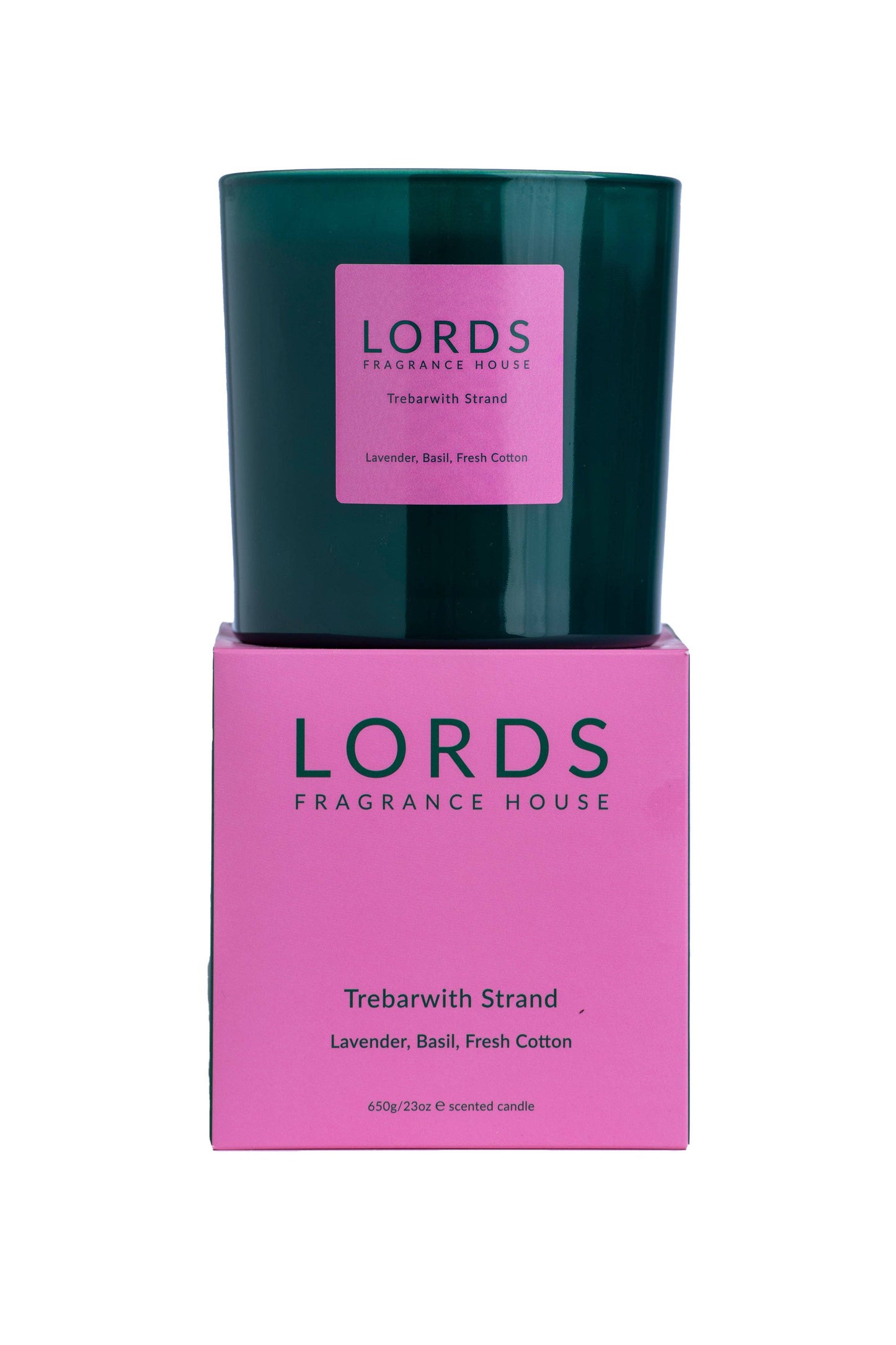 LORDS Fragrance House - Three Wick Candle - Trebarwith Strand