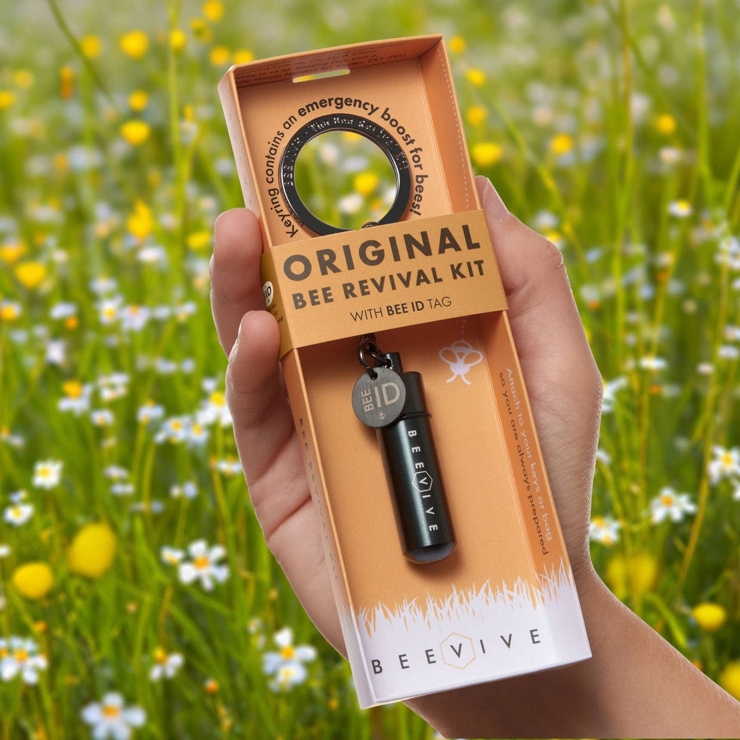 Beevive Ltd - The Original Bee Revival Kit with Bee ID Tag 🐝: Black