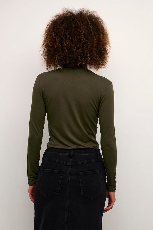 KAFFE Yoko Rollover in Forest Night