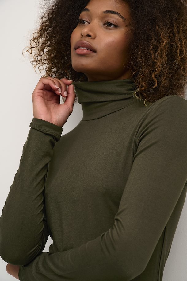 KAFFE Yoko Rollover in Forest Night