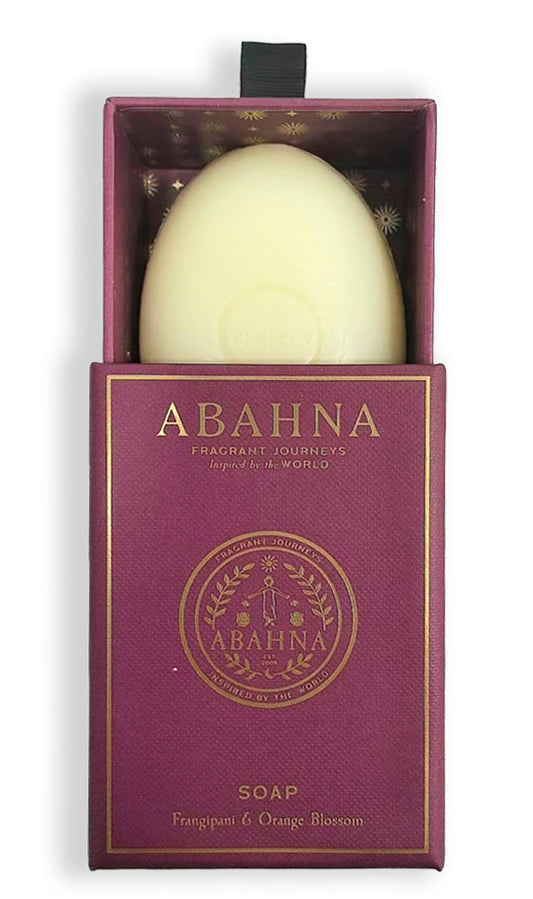 Abahna Frangipani & Orange Blossom Soap 170g