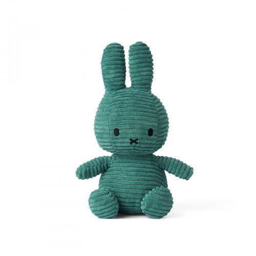 Miffy Sitting Corduroy Soft Toy in Green