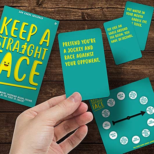 Keep A Straight Face Card Game