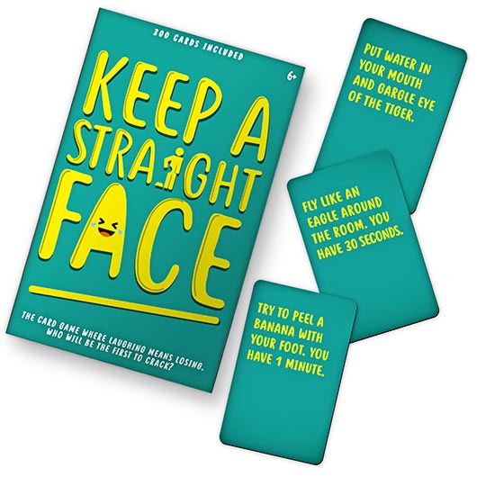 Keep A Straight Face Card Game