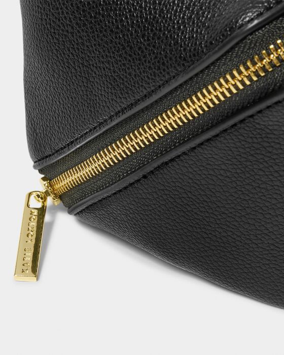 Katie Loxton Medium Make Up/ Wash Bag in Black