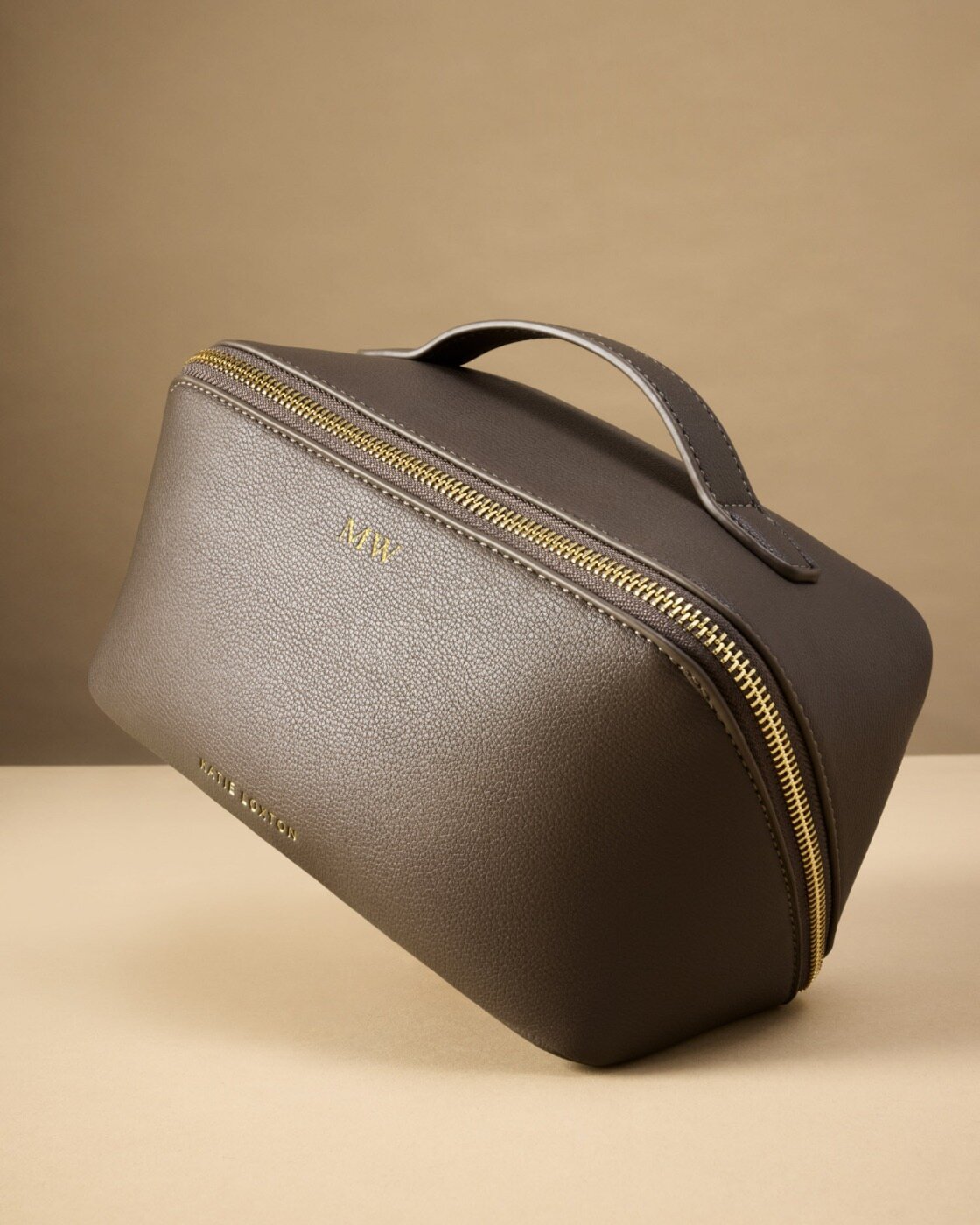 Katie Loxton Medium Makeup Bag in Mink