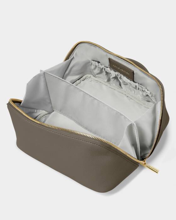 Katie Loxton Medium Makeup Bag in Mink