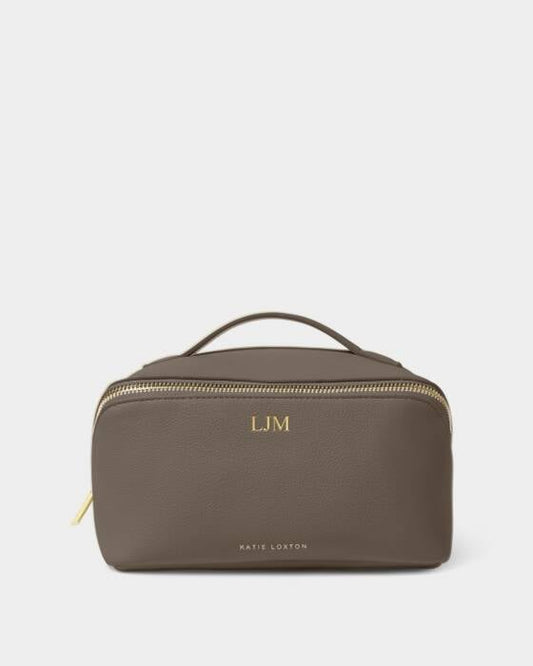 Katie Loxton Medium Makeup Bag in Mink