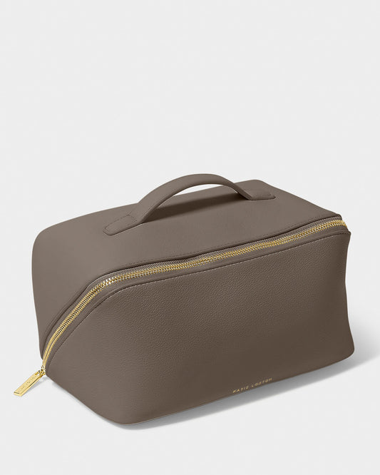 Katie Loxton Large Makeup Bag in Mink