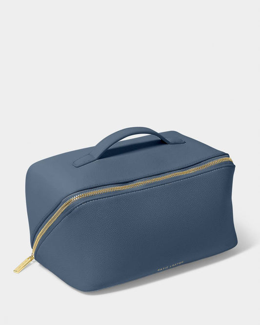 Katie Loxton Large Makeup & Wash Bag in Navy