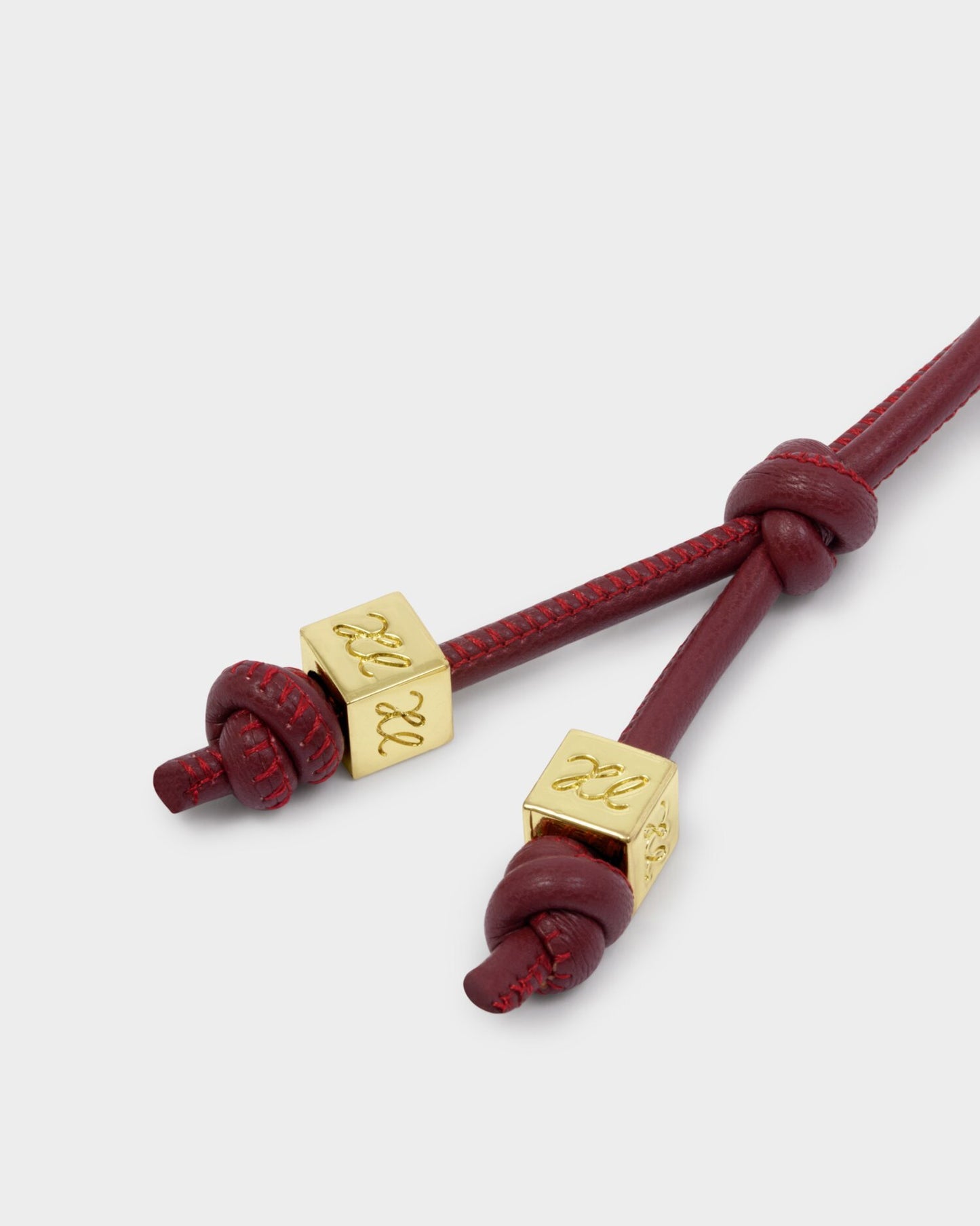 Katie Loxton Gia Bag Charm Keyring in Cherry
