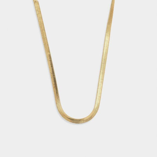 Katie Loxton Chiana Snake Chain Necklace - Gold Coated