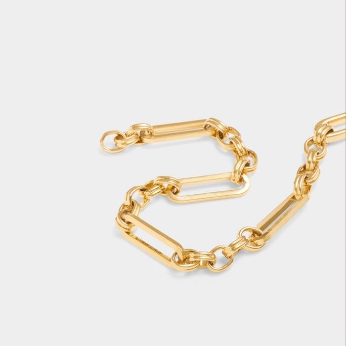 Katie Loxton Kiki Link Bracelet - Gold - 19cm
