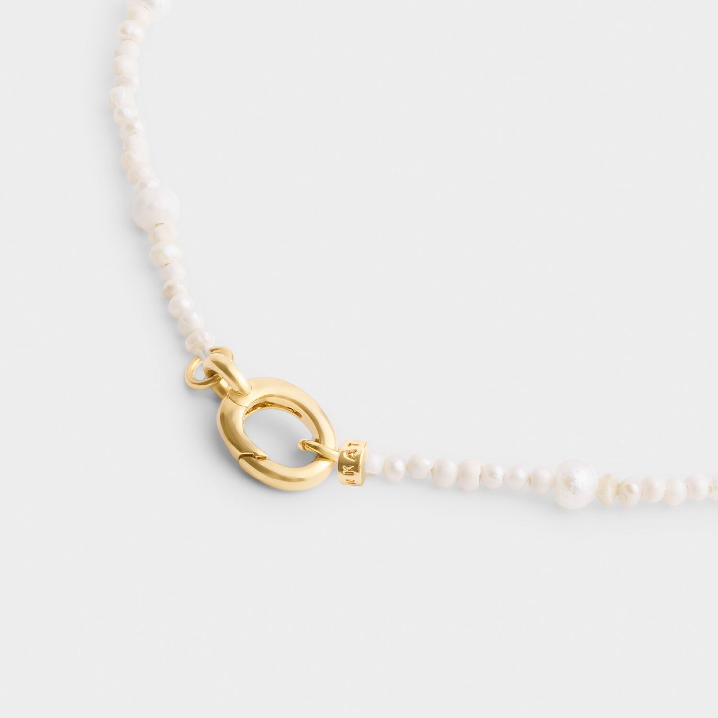 Katie Loxton Pearl Glow Choker - Pearl and Gold Coated