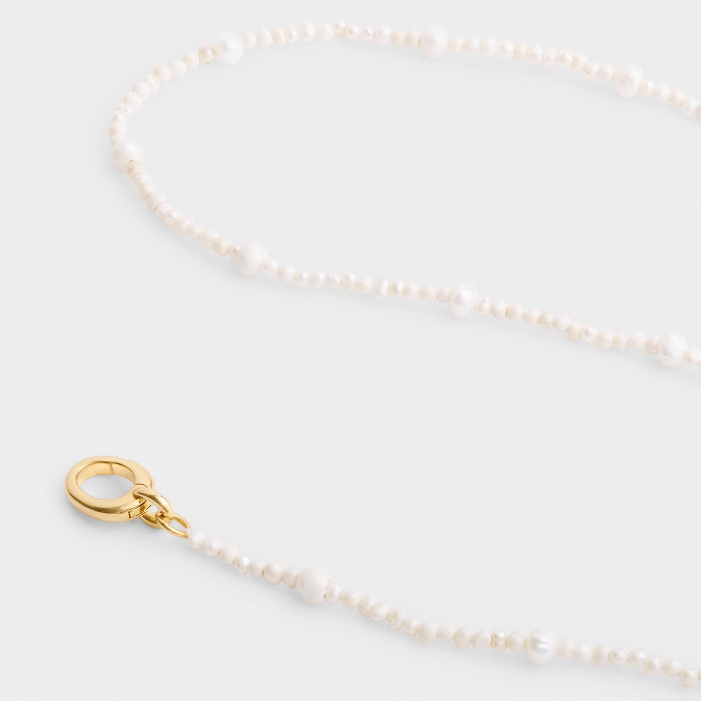 Katie Loxton Pearl Glow Choker - Pearl and Gold Coated