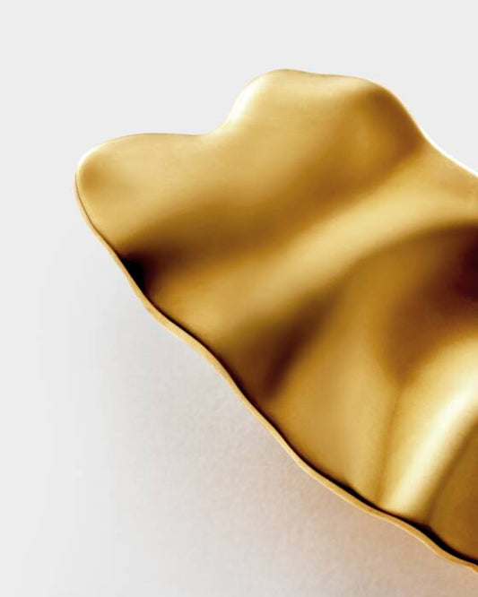 Katie Loxton Molten Heart Oversized Earrings- Gold