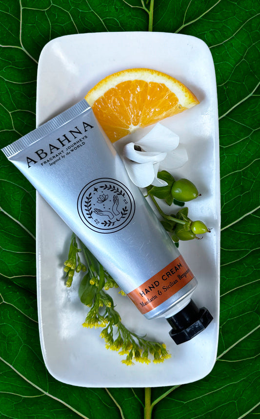 Abahna Mandarin & Sicilian Bergamot Hand Cream 50ml