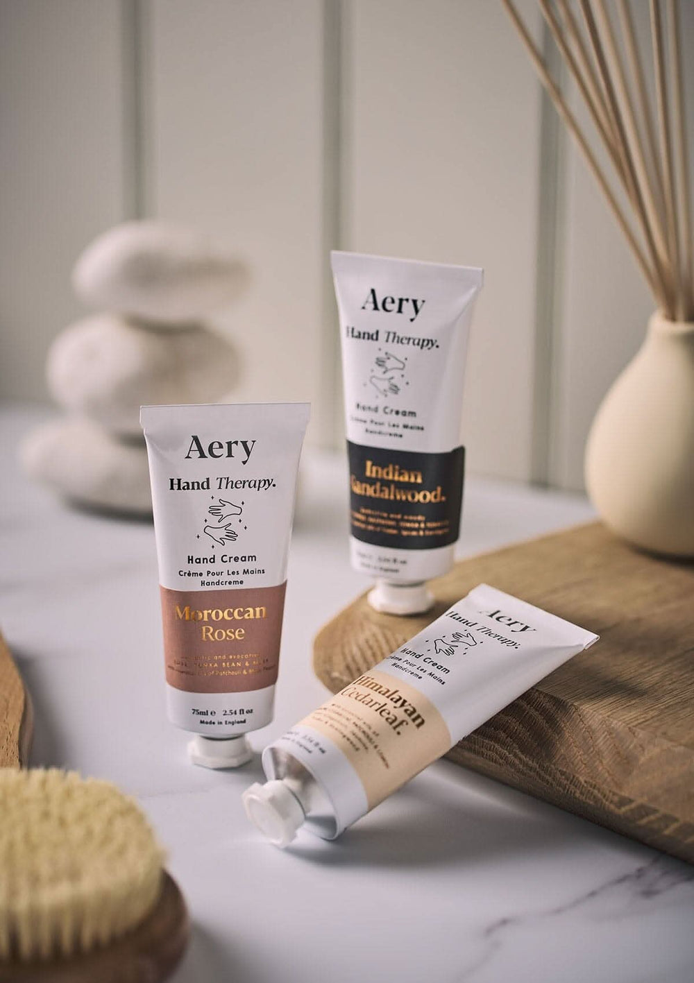 Aery Himalayan Cedarwood Hand Cream - Cedar Patchouli and Lemon