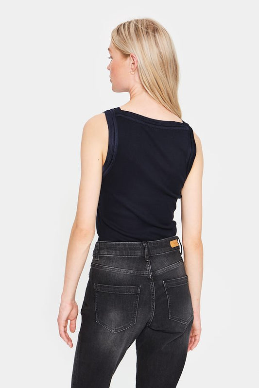 Saint Tropez Maya Tank Top in Night Sky