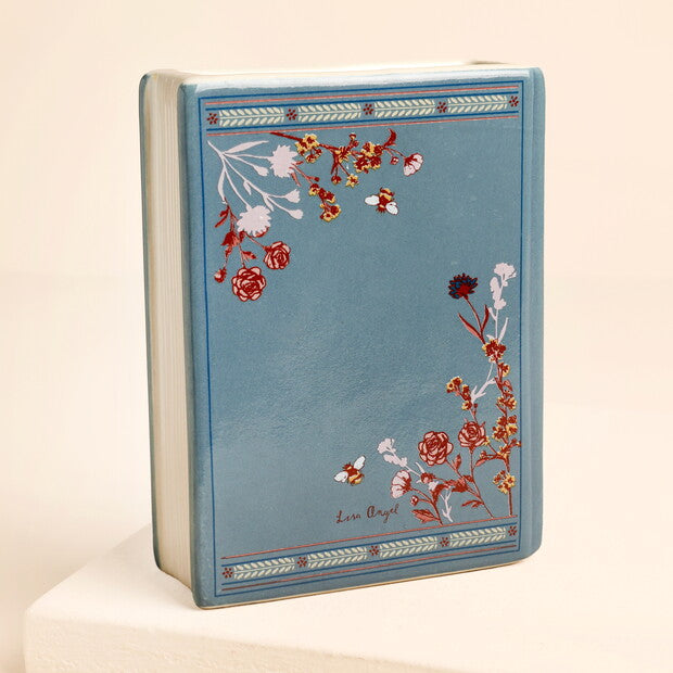 Ceramic Once Upon A Time Book Vase