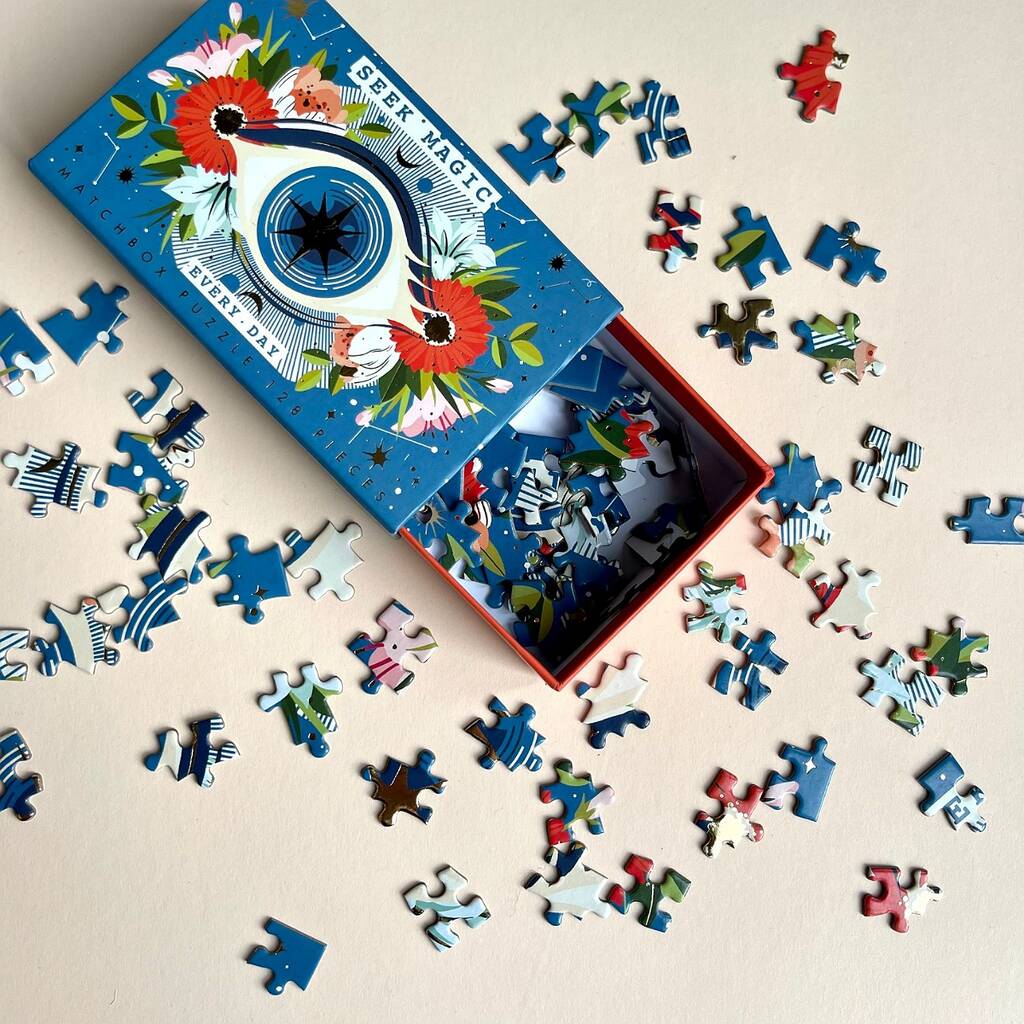 Seek Magic Everyday 128 Piece Matchbox Puzzle