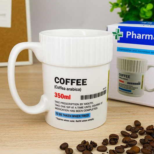 Pill Mug - Coffee