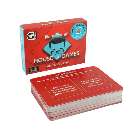 House Of Games Special Edition Card Game