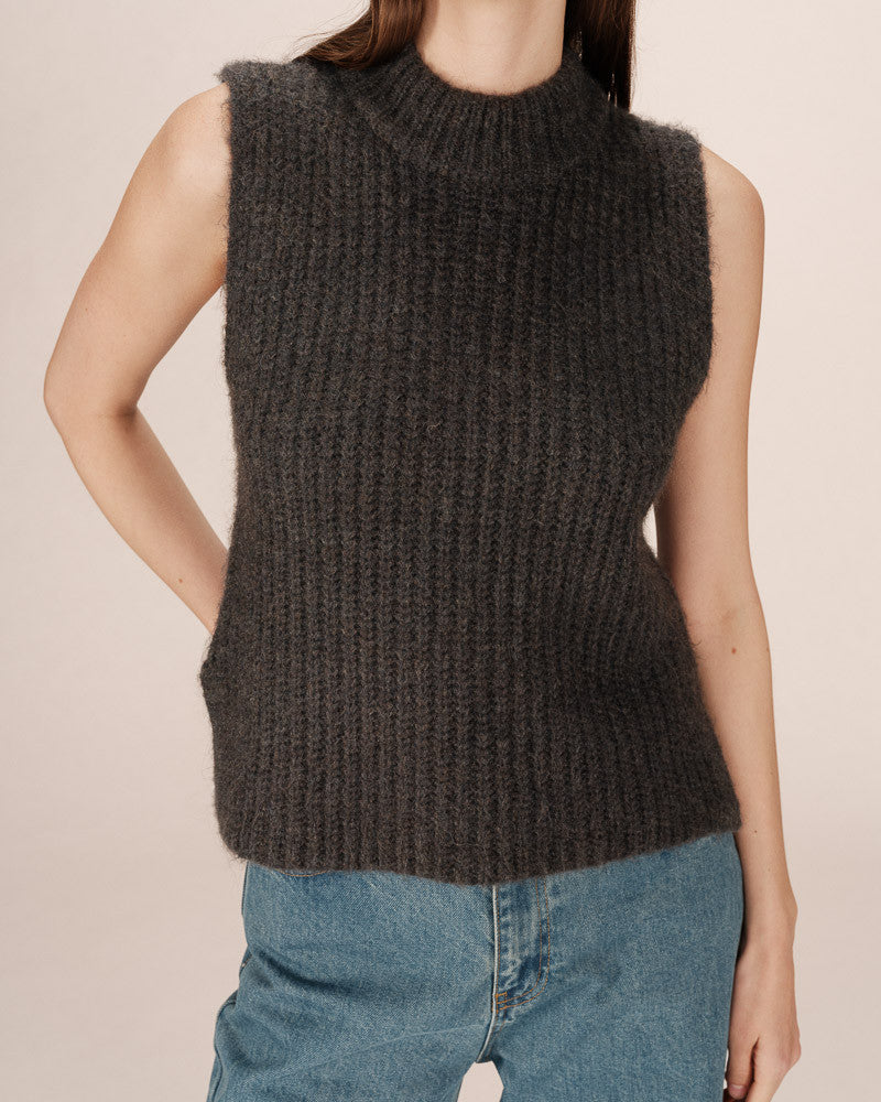 Grace & Mila Sablon Pullover in Antracite