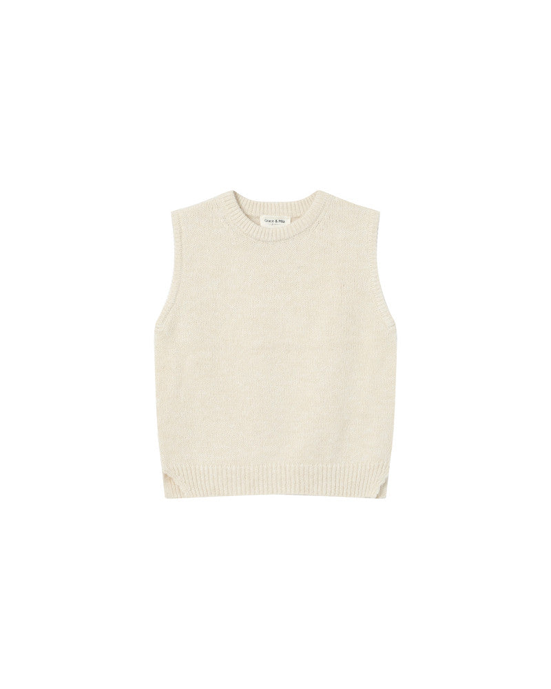 Grace & Mila Say Pullover in Ecru