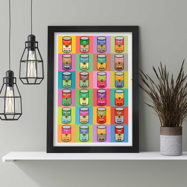 The Northern Line Sitting in a Tin Can Print