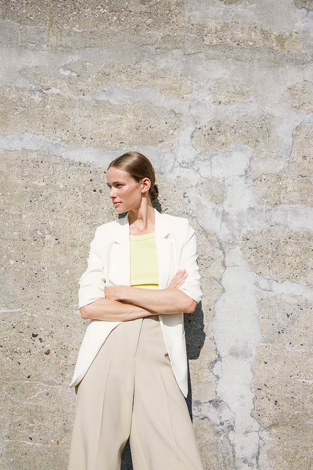 Soaked in Luxury Corinne Wide Cropped Pants in Spray Green
