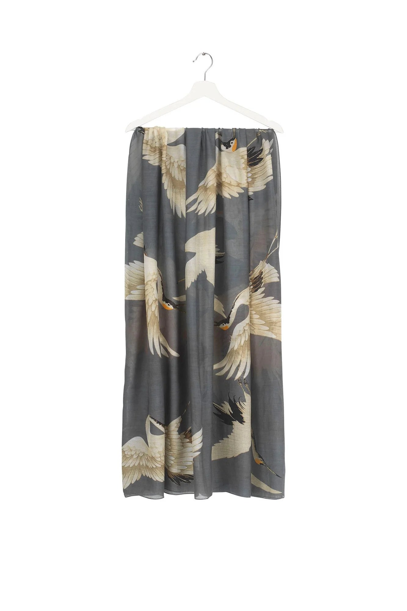 One Hundred Stars Stork Slate Scarf