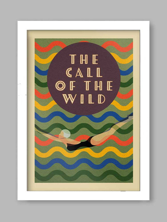 The Northern Line The Call of The Wild - Wild Swimming Poster Print