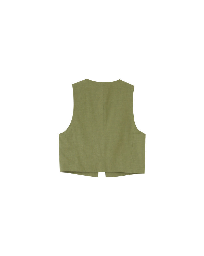 Grace & Mila Reubens Waistcoat in Green