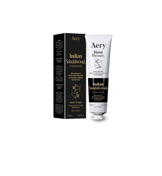 Aery Indian Sandalwood Hand Cream - Pepper Raspberry and Tonka