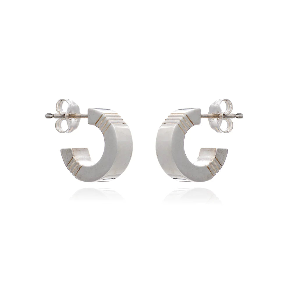 12mm x 4mm Mini Hoop Earrings