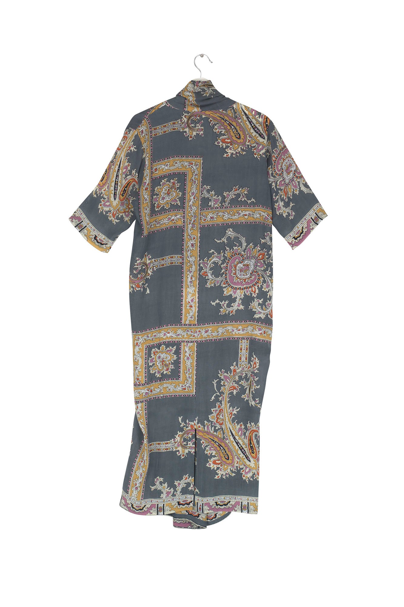 Back of Handkerchief Grey Rachel Dress