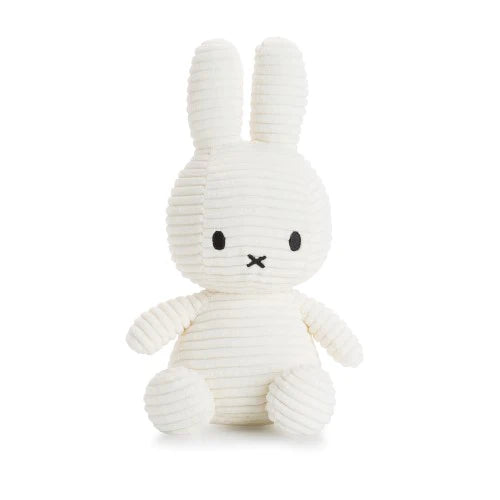 White Corduroy Miffy Toy 23cm