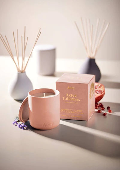 Aery Aztec Tuberose Scented Candle Twenty Three Living