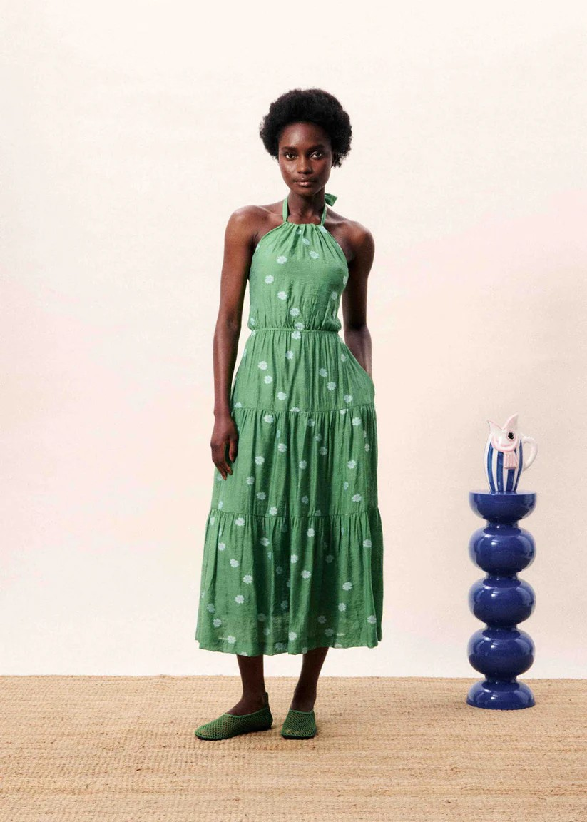 FRNCH JERI Dress Green