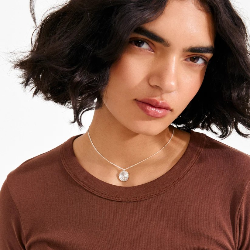 Pilgrim AIR necklace silver-plated