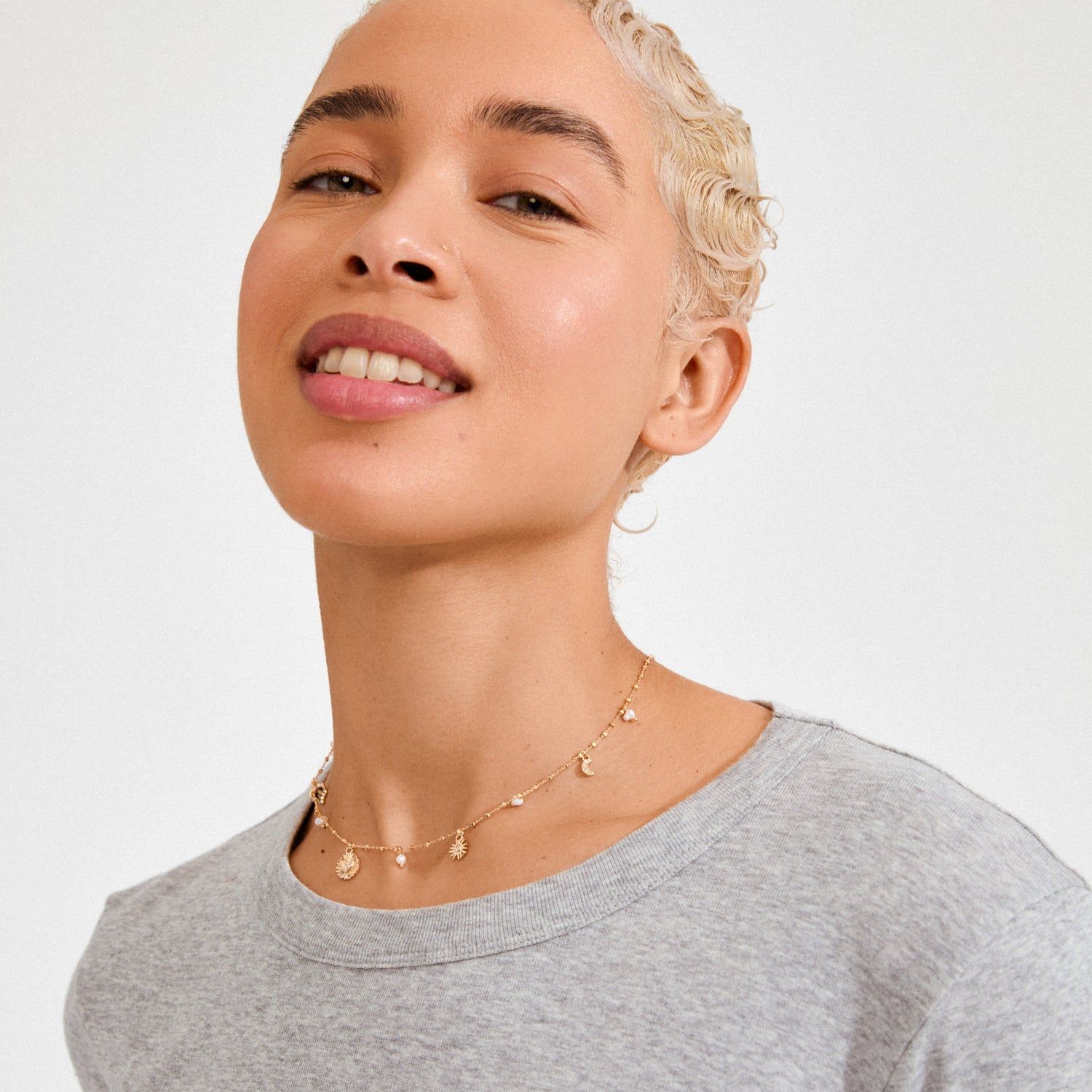 PILGRIM MYLAN necklace gold-plated