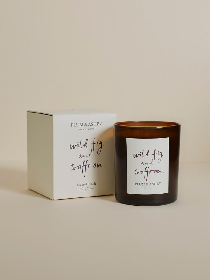 Plum & Ashby Wild Fig & Saffron Candle