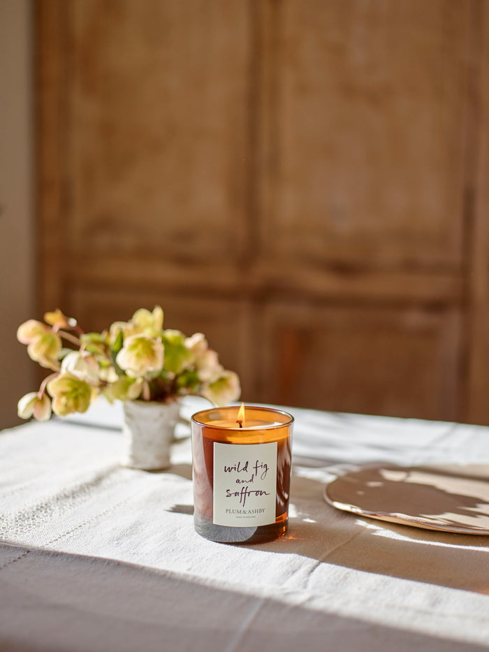 Plum & Ashby Wild Fig & Saffron Candle