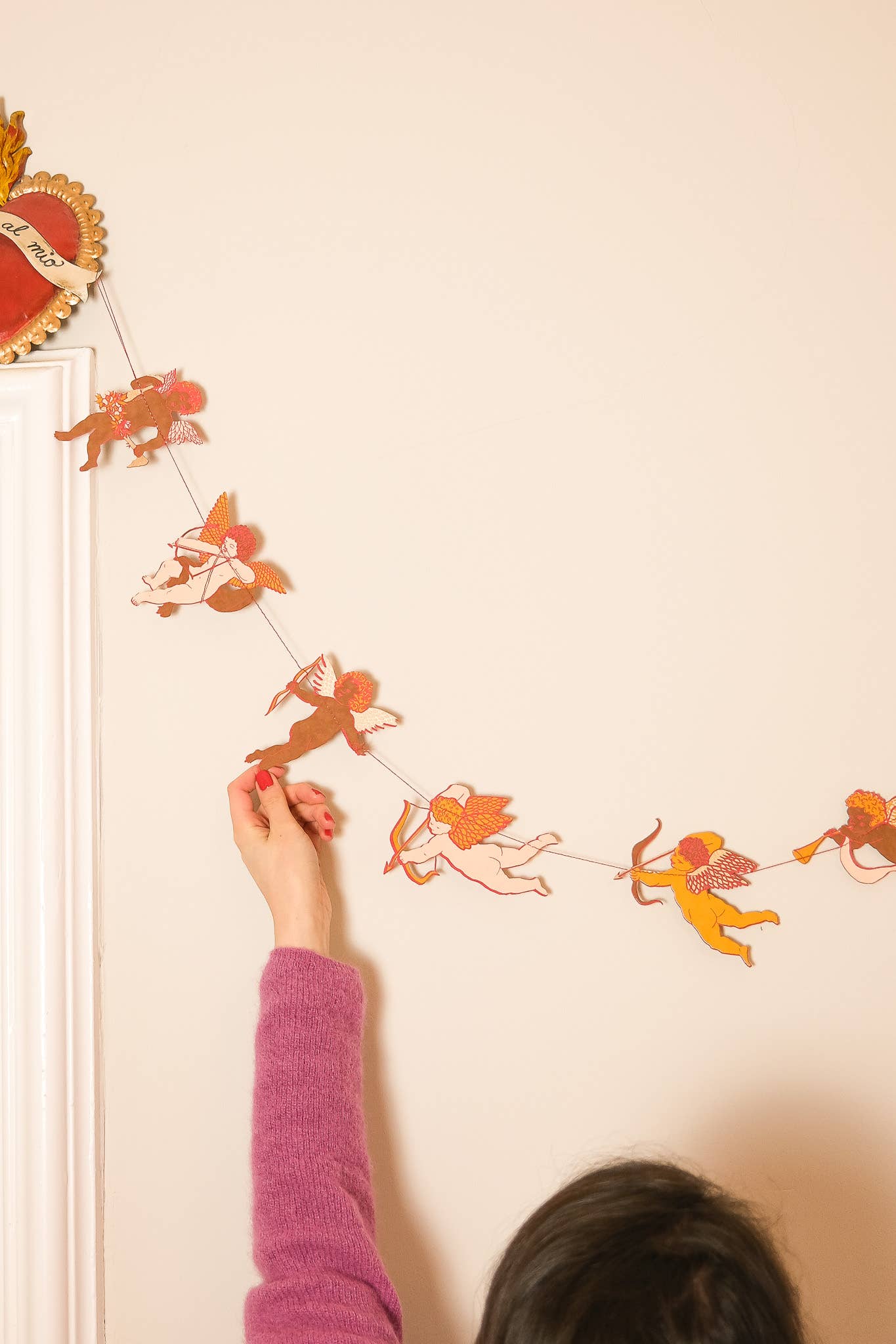 East End Press - Cupid Sewn Garland