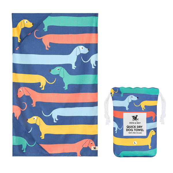 Dock & Bay Dog Towels - Go Long - Medium  (90x50cm)