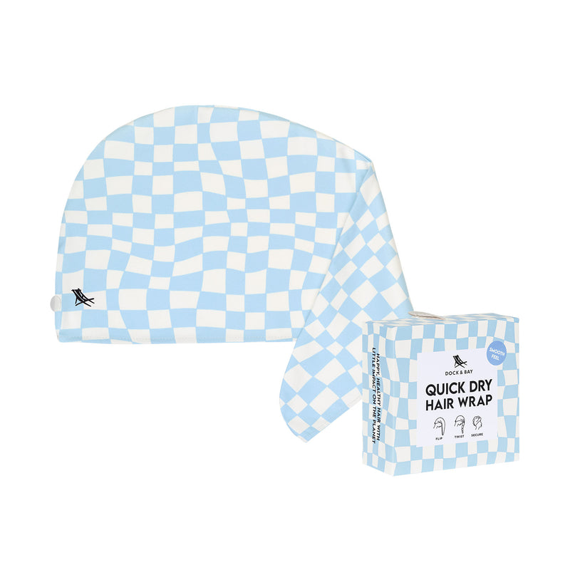 Dock & Bay Hair Wraps - Surf Check - One Size